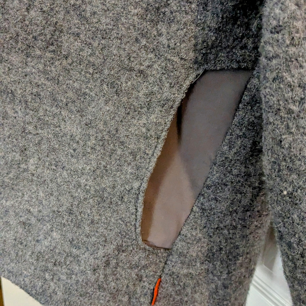 Merrell Gray Lightweight Jacket With Notched Lape… - image 5